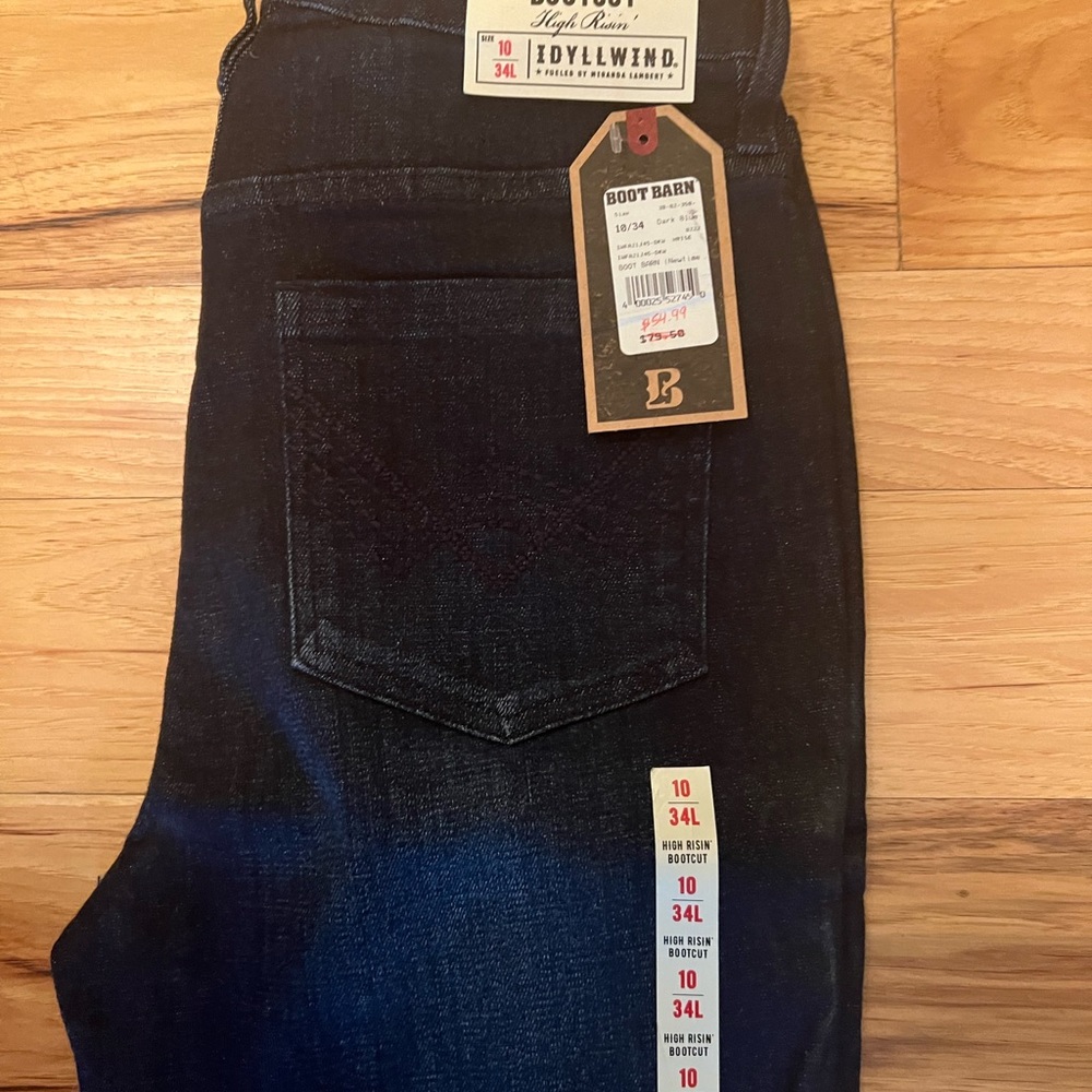 Idyllwind High Risin Bootcut Jeans Size 10 34L